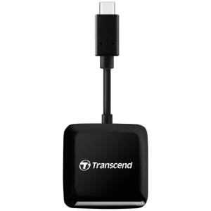 Lector de tarjetas/USB-concentrador Transcend TS-RDC3