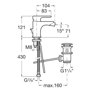 Mezclador Roca L20 5A6A09C00