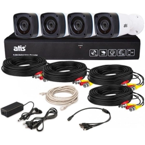 Kit Vigilancia Atis Kit 4ext 2MP