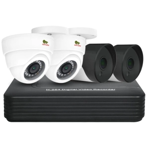 Kit de vigilancia Partizan AHD-39 4xCAM 1xDVR