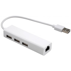 Lector de tarjetas / USB-hub Vinga VCP2H3USB2LAN