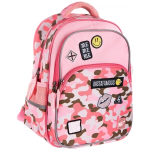 Mochila escolar Yes S-40 Smiley World Military Girl