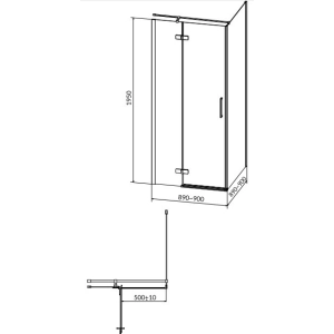 Cersanit Jota 90x90 L