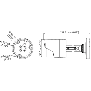 Hikvision DS-2CE16D0T-IRF 2.8 mm