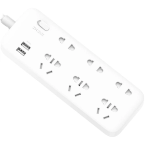 Protector contra sobretensiones / extensión Xiaomi Zmi Power Strip 6 sockets / 2 USB