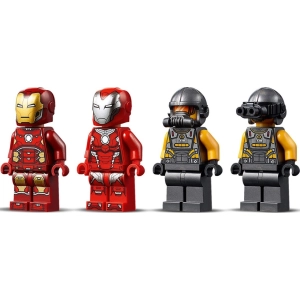 Lego Iron Man Hulkbuster versus A.I.M. Agent 76164