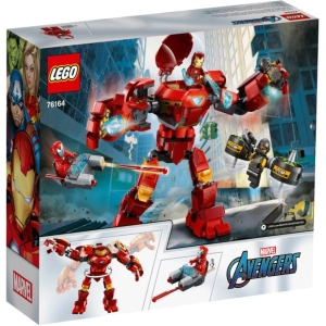 Lego Iron Man Hulkbuster versus A.I.M. Agent 76164