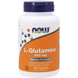 Aminoácidos Now L-Glutamine 500 mg 120 cap