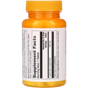 Thompson L-Lysine 500 mg 60 tab