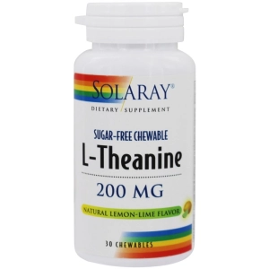 Aminoácidos Solaray L-Theanine 200 mg 45 cap