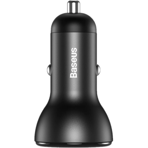 BASEUS Digital Display Dual SCP Quick Charger Car Charger 45W