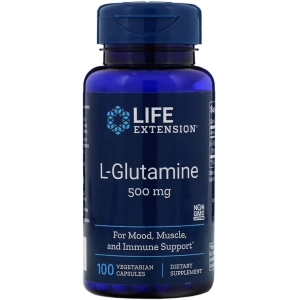 Aminoácidos Life Extension L-Glutamine 500 mg 100 cap