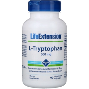 Aminoácidos Life Extension L-Tryptophan 500 mg 90 cap