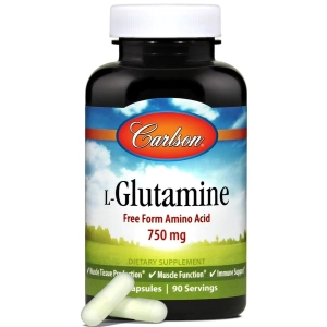 Carlson Labs L-Glutamine 750 mg 90 cap