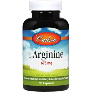 Aminoácidos Carlson Labs L-Arginine 675 mg 90 cap