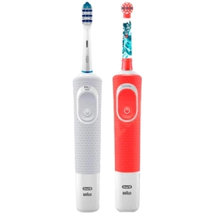 Cepillo de dientes eléctrico Oral-B Vitality D100 Trizone + D100 Kids