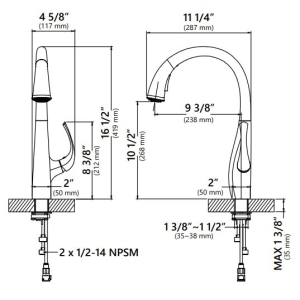 Kraus Ansel KPF-1675CH