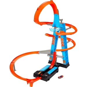 Seguimiento automático / ferrocarril Hot Wheels Sky Crash Tower Trackset