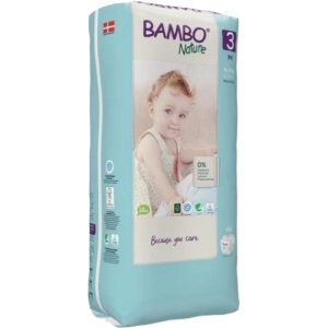 Pañales Bambo Nature Diapers 3 / 52 pcs