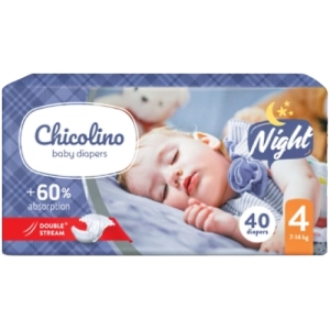 Pañales Chicolino Night Diapers 4 / 40 pcs