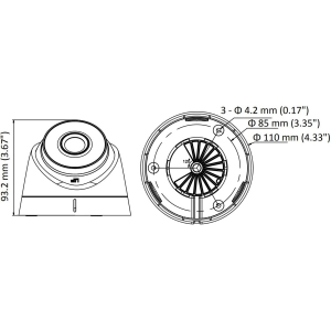 Hikvision DS-2CD1343G0E-I 2.8 mm