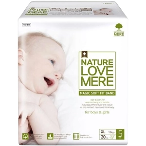 Pañales Nature Love Mere Magic Soft Fit Diapers XL / 20 pcs