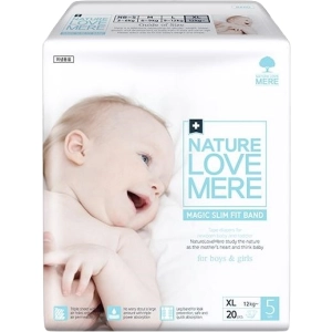 Pañales Nature Love Mere Magic Slim Fit Diapers XL / 20 pcs