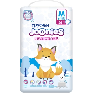 Pañales Joonies Premium Soft Pants M / 56 pcs