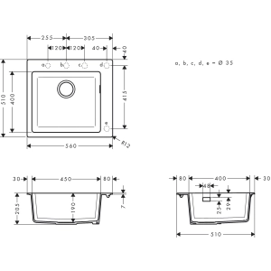 Hansgrohe S51 S510-F450 43312380