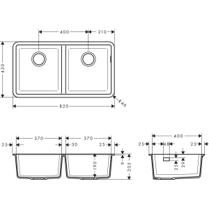 Hansgrohe S51 S510-U770 43434380