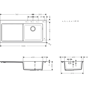 Hansgrohe S51 S514-F450 43314380