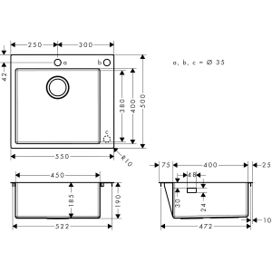 Hansgrohe S71 S712-F450 43305800