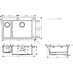 Hansgrohe S71 S712-F655 43310800