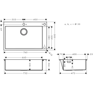 Hansgrohe S71 S712-F660 43308800