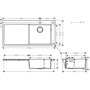 Hansgrohe S71 S717-F450 43307800