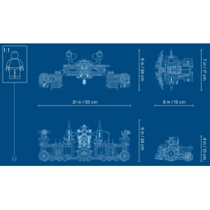 Lego The Flaming Foundry 80016