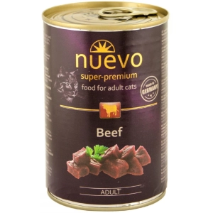 Comida para gatos Nuevo Adult Pouch with Beef 0,20 kg