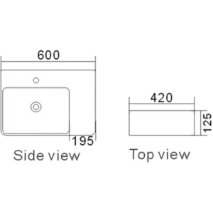 Lavabo Asignatura Angle 60 87801805