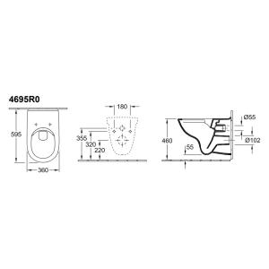 Villeroy & Boch O.novo Vita 4695R0