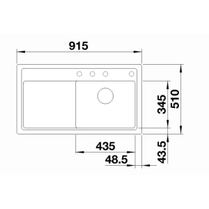 Blanco Zenar 5S 523934