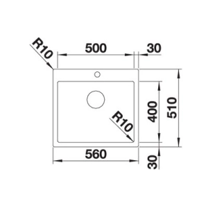 Blanco C-Style 500-IF/A 522245