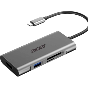 Lector de tarjetas / USB-hub Acer 7-in-1 Type-C Dongle