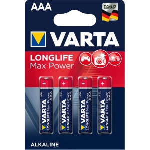 Acumulador / batería Varta LongLife Max Power 4xAAA