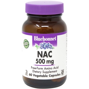 Aminoácidos Bluebonnet Nutrition NAC 500 mg 60 cap