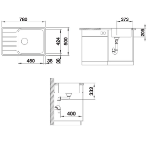 Blanco Lemis XL 6S-IF Compact 525111