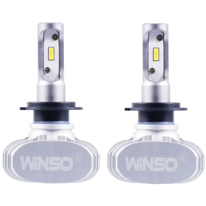 Lámpara coche Winso LED H7 50W 6000K 4000Lm 2uds