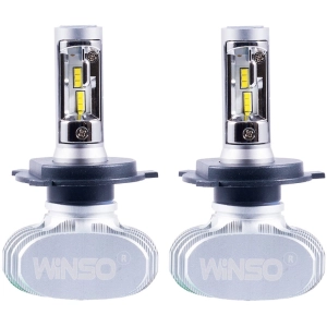 Lámpara coche Winso LED H4 50W 6000K 4000Lm 2uds