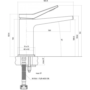 Cersanit Cromo S951-220