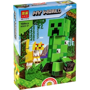 Constructor Lari BigFig Creeper and Ocelot 11474