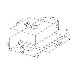 SeeNERGY Telescopica Touch 60 WH